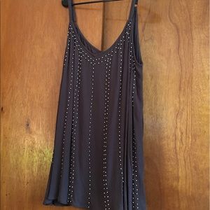 Spaghetti strap flowing top